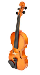 violin on white background
