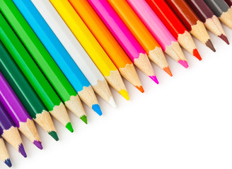 Multicolored pencils