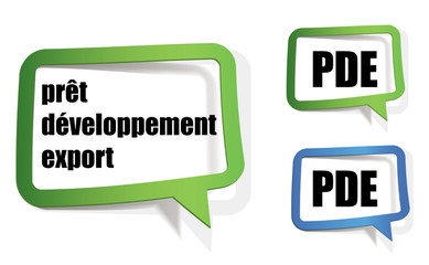 PDE - prêt développement export