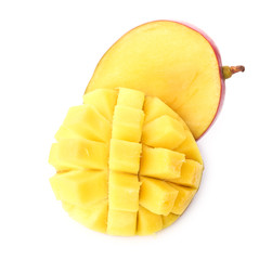 mango fruit isolated on white background