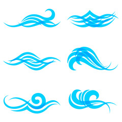 Fototapeta na wymiar symbols of water