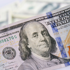 close up of dollar bill