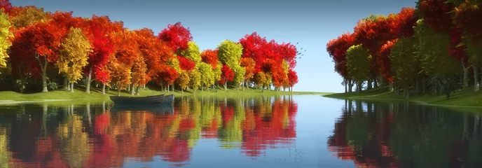 Bäume und Reflexion © juanjo