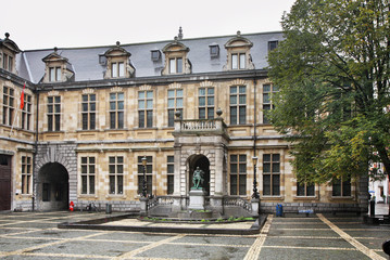 Fototapeta na wymiar Antwerp library. Belgium