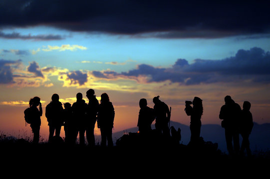 escursione al tramonto