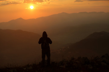 escursione al tramonto