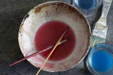 Elements paintbrushes