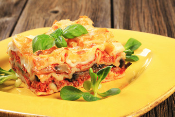 Tasty lasagna