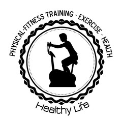 Fitness design, vector illustration.