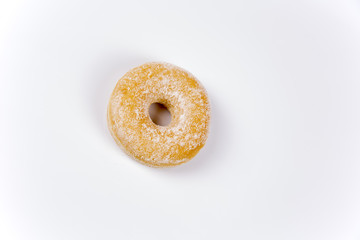 Fototapeta na wymiar Jummy fresh isolated donuts on white background