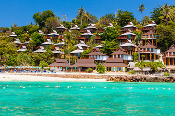 Thai island resort