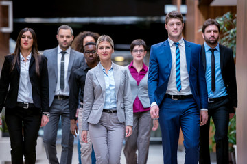 Fototapeta premium grupa ludzi biznesu