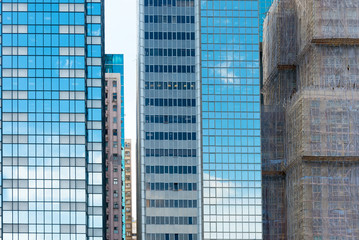 Obraz premium modern glass building