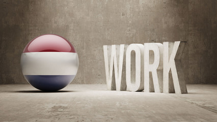 Netherlands. Work Concept.