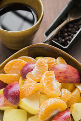Fresh fruits salad