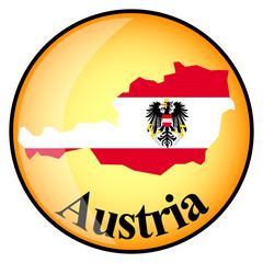 orange button with the image maps of Austria