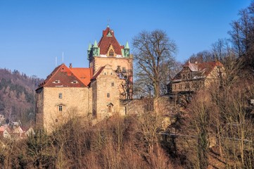 Fototapeta na wymiar Liebstadt Schloss Kuckuckstein 01