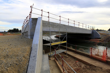 construction du pont