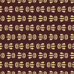 Floral Seamless  Pattern. Orient Abstract Background