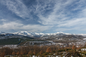 Pico Vizcodillo. Paisaje Sierra de la Cabrera Alta, Le&oacute;n.