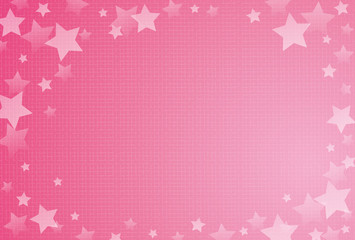 背景テンプレート　星　ポストカード