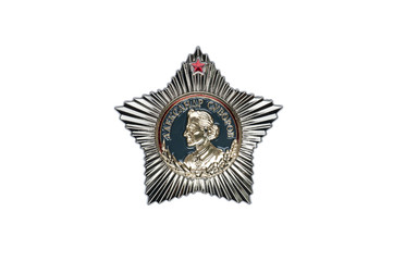 badge of the medal of Suvorov