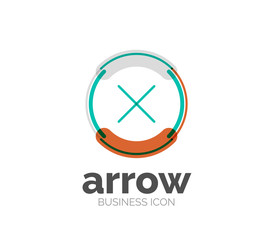 Minimal line design logo