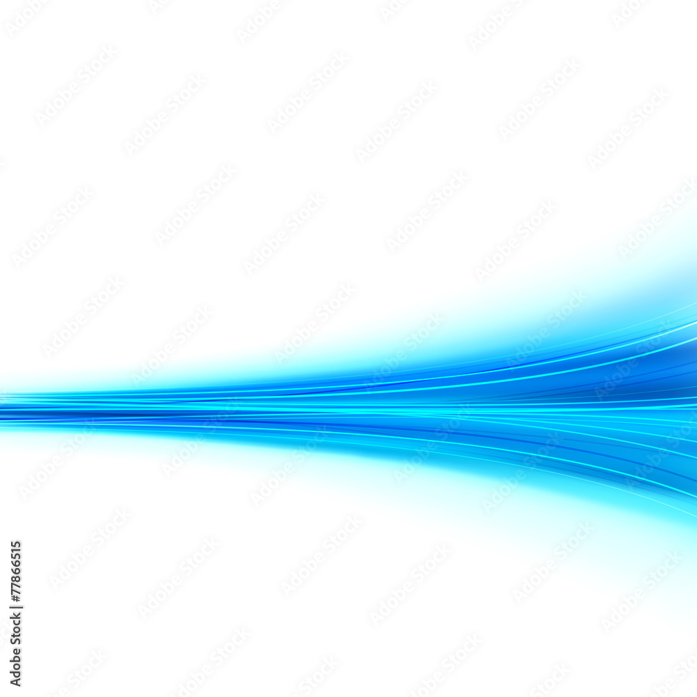 Canvas Prints blue abstract stripe border background