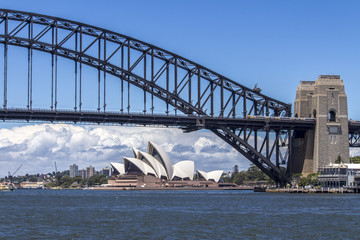 Opera House & Harbour Bridge Sydney Australia