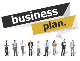 Business Plan Planning Strategy Meeting Conference Concept