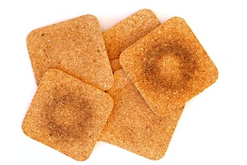 cork drink coasters