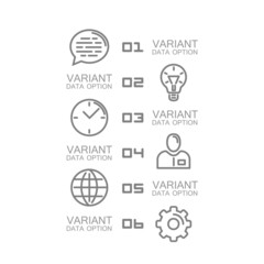 Information Set of icons