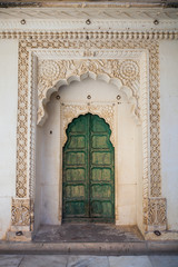 Ornate Indian Doorway