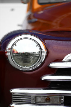 Vintage headlight