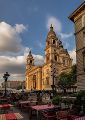 Saint Stephen Basilica in Budapest, Hungary