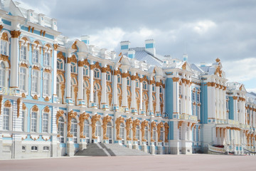 Catherine Palace in Tsarskoe Selo.