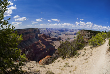 Wanderweg "Hermits rest route" im Grand Canyon