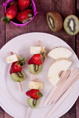 fruit skewers