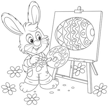 Easter Bunny painter