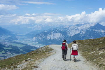 Patscherkofel peak near Innsbruck, Tyrol, Austria.