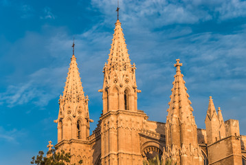 Old Architectural Christian Church Under Blue Sky