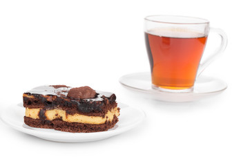 Piece of cake with tea