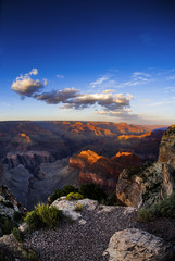 Sonnenuntergang am Hopi point, Grand Canyon