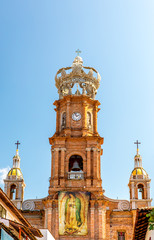 Fototapeta na wymiar Puerto Vallarta Cathedral