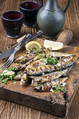 Barbecue Anchovies