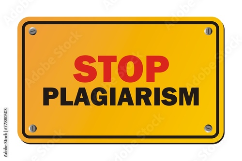 "stop Plagiarism - Warning Sign" Stock Image And Royalty-free Vector ...