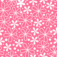Fototapeta premium Floral seamless pattern for Your design