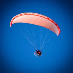 Gordijnen Paraglider © Robert Wilson