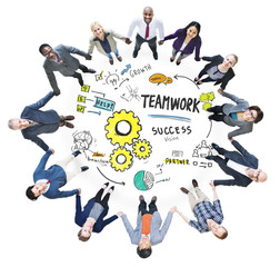 Teamwork Team Together Collaboration Business Unity Concept