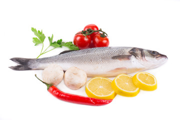 Composition of fresh seabass